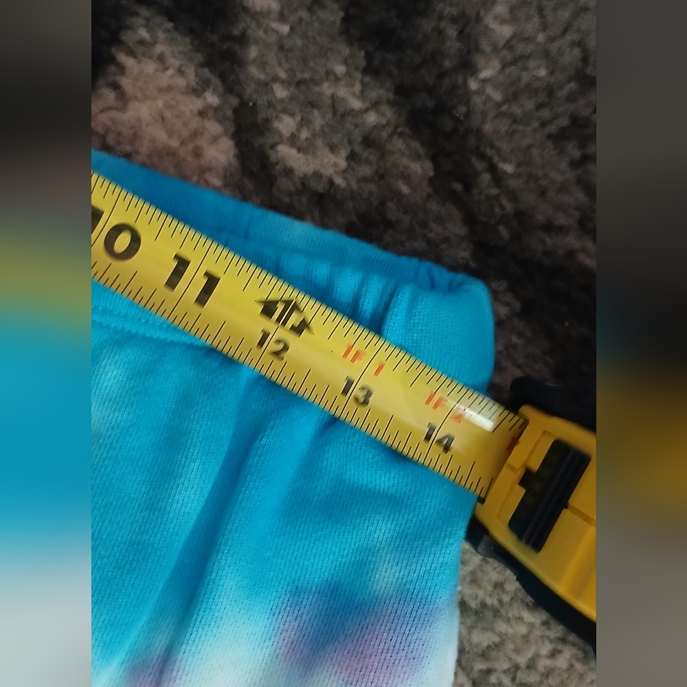 Spiritual Gangster Blue and White Tie-Dye Joggers - Picture 7 of 7